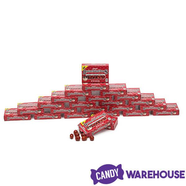 Boston Baked Beans Candy Mini Packs: 24-Piece Box - Candy Warehouse