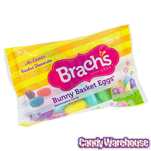 Brach&#39;s Bunny Basket Marshmallow Easter Eggs: 9-Ounce Bag - Candy Warehouse