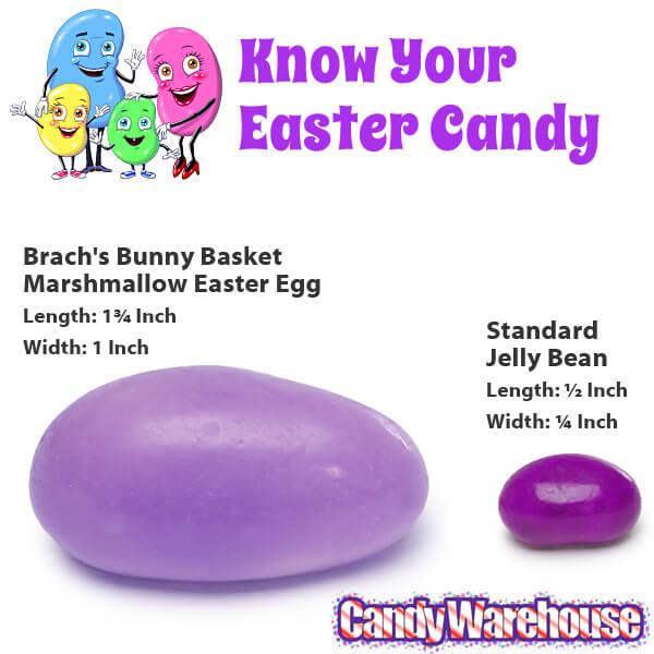 Brach&#39;s Bunny Basket Marshmallow Easter Eggs: 9-Ounce Bag - Candy Warehouse