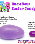 Brach's Bunny Basket Marshmallow Easter Eggs: 9-Ounce Bag - Candy Warehouse