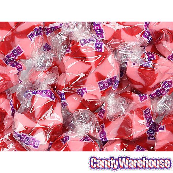 Brach's Cherry Vanilla Pinwheel Caramels: 9-Ounce Bag | Candy Warehouse