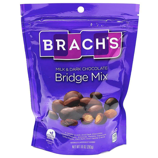 Brach's Chocolate Bridge Mix Candy: 8-Ounce Bag | Candy Warehouse