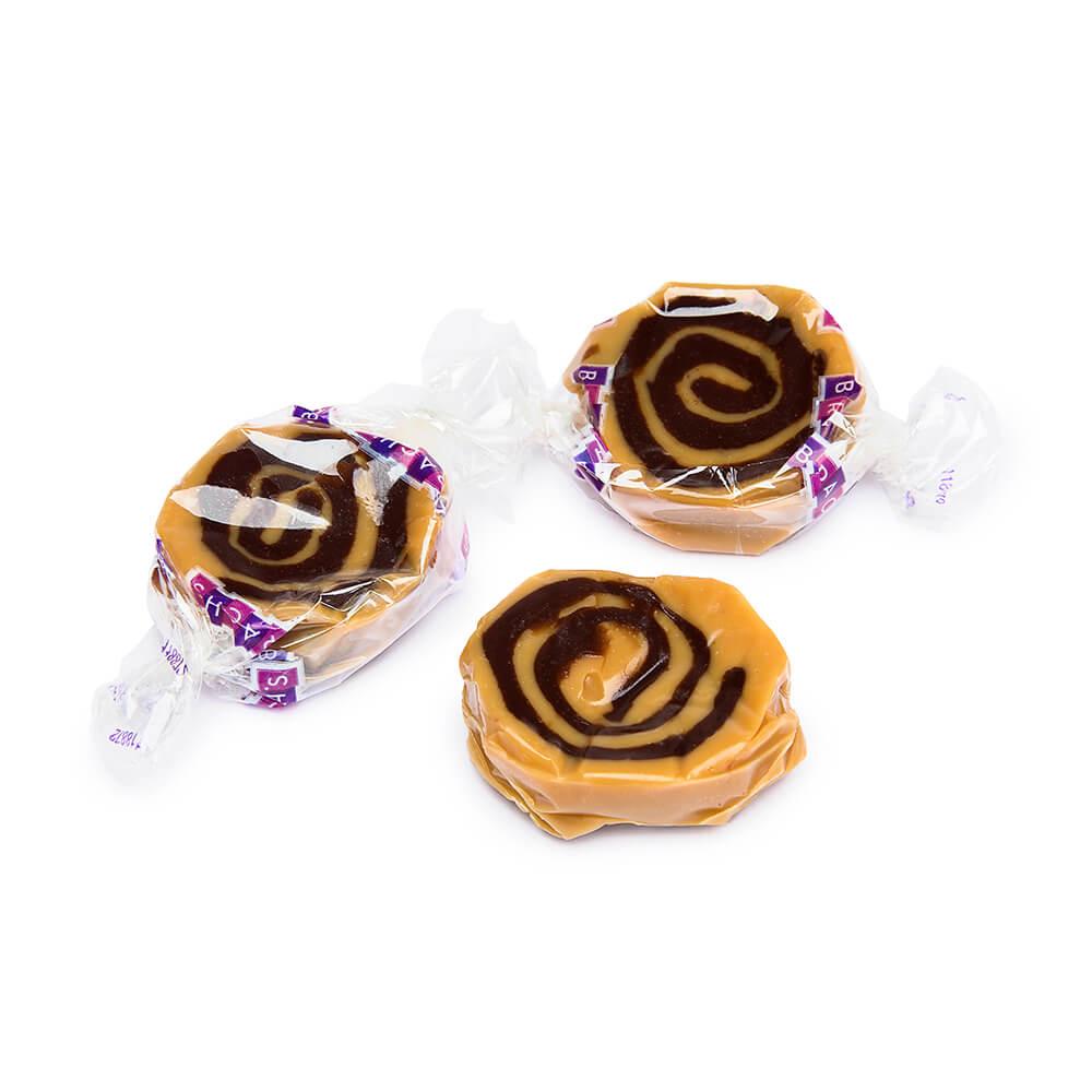 Brach's Chocolate Caramel Swirls Candy: 8-Ounce Bag - Candy Warehouse