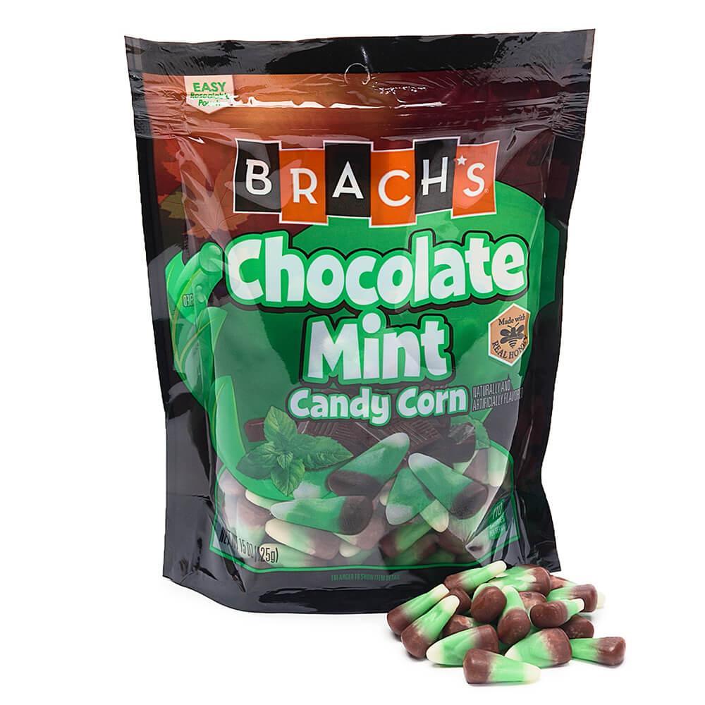 Brach's Chocolate Mint Candy Corn: 15-Ounce Bag - Candy Warehouse