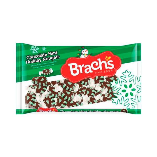 Brach&#39;s Chocolate Mint Nougats Candy: 40-Piece Bag - Candy Warehouse