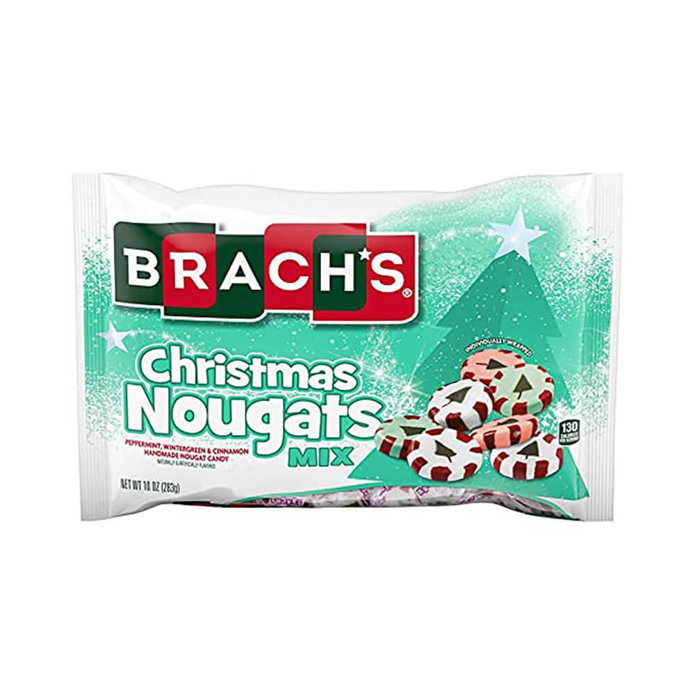 Brach's Christmas Tree Nougats Assortment: 10-Ounce Bag - Candy Warehouse