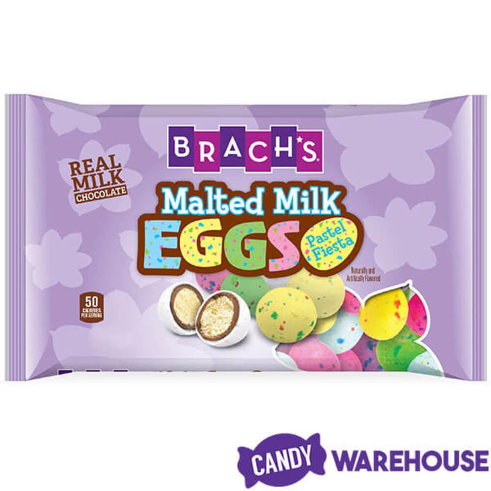 Brach&#39;s Fiesta Malted Milk Chocolate Easter Eggs - Pastels: 20-Piece Bag - Candy Warehouse