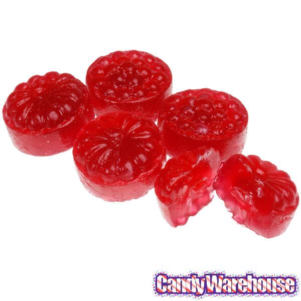 Brach's Filled Red Raspberries Hard Candy: 9.5-Ounce Bag - Candy Warehouse