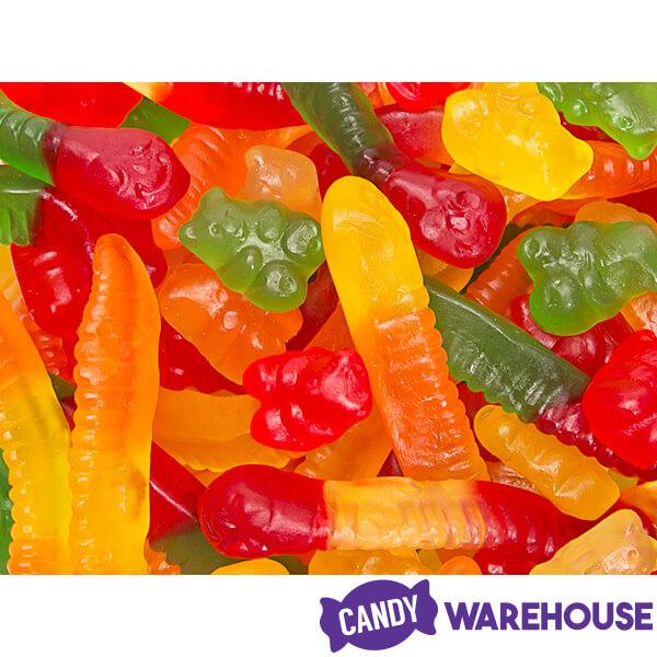 Brach's Gummy Bears and Worms Candy: 3LB Bag - Candy Warehouse