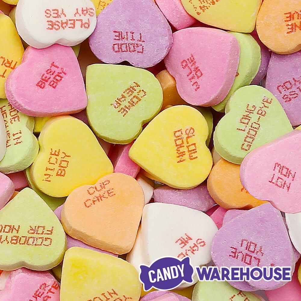 Brach&#39;s Large Conversation Hearts Candy: 16-Ounce Bag - Candy Warehouse