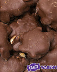 Brach's Milk Chocolate Caramel Peanut Clusters Candy: 10-Ounce Bag - Candy Warehouse