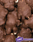 Brach's Milk Chocolate Peanut Clusters Candy: 10-Ounce Bag