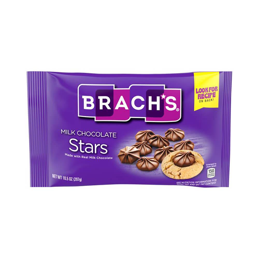 Brach's Milk Chocolate Stars Candy Drops: 10.5-Ounce Bag - Candy Warehouse