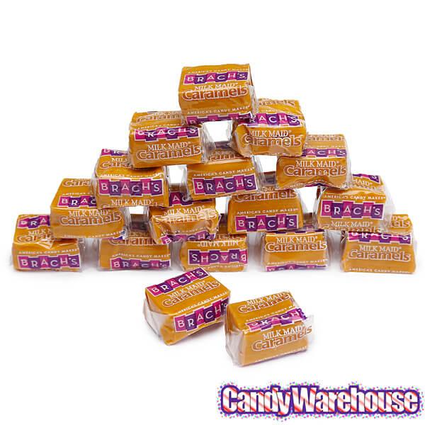 Brach's Milk Maid Caramel Squares: 5LB Box - Candy Warehouse