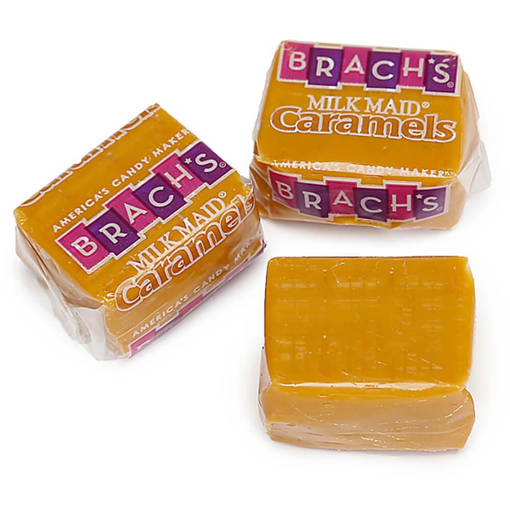 Brach&#39;s Milk Maid Caramels: 40-Piece Bag - Candy Warehouse