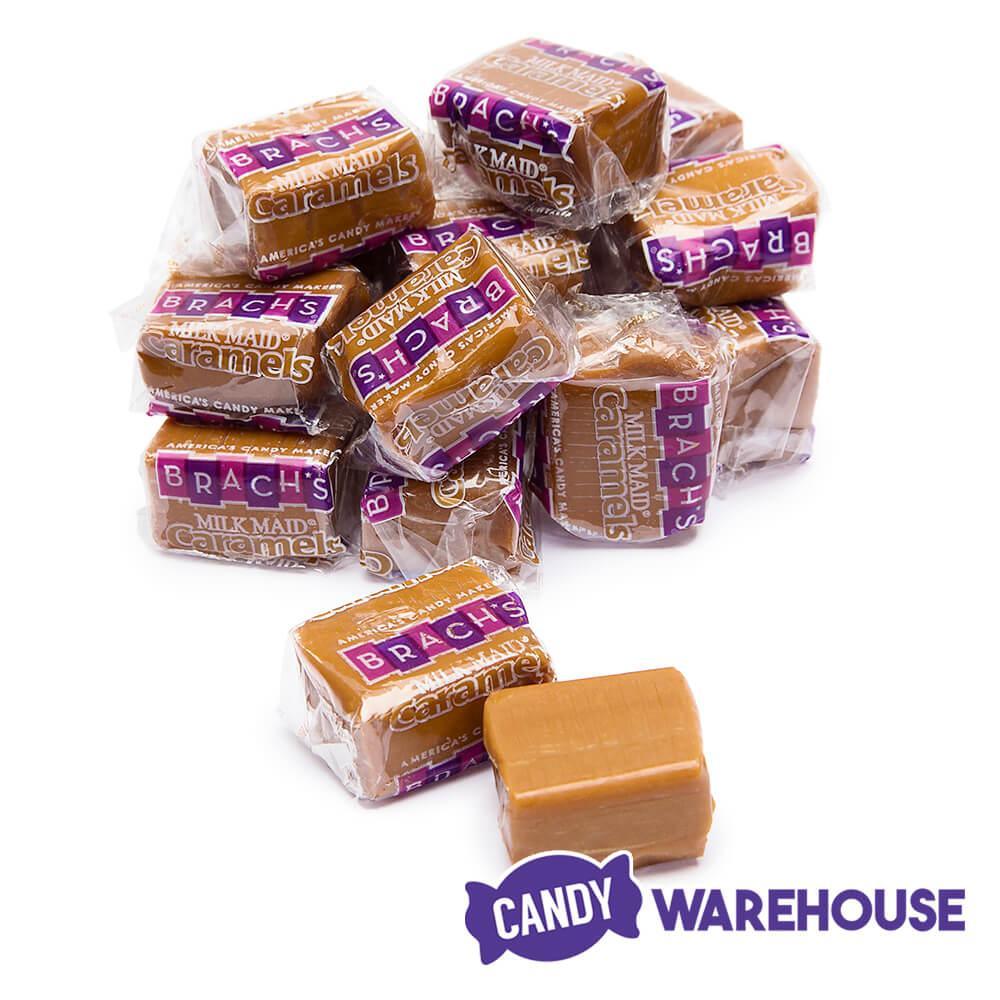 Brach&#39;s Milk Maid Caramels: 40-Piece Bag - Candy Warehouse