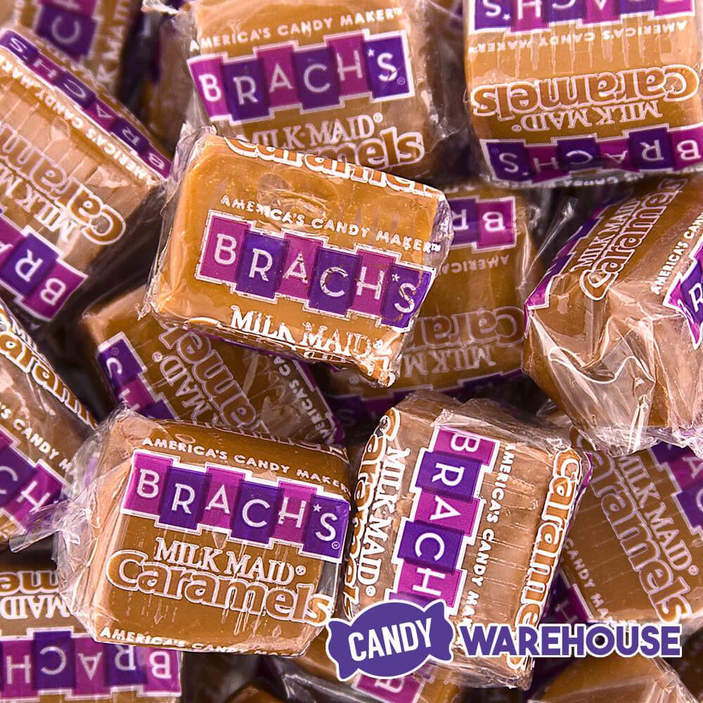 Brach&#39;s Milk Maid Caramels: 40-Piece Bag - Candy Warehouse