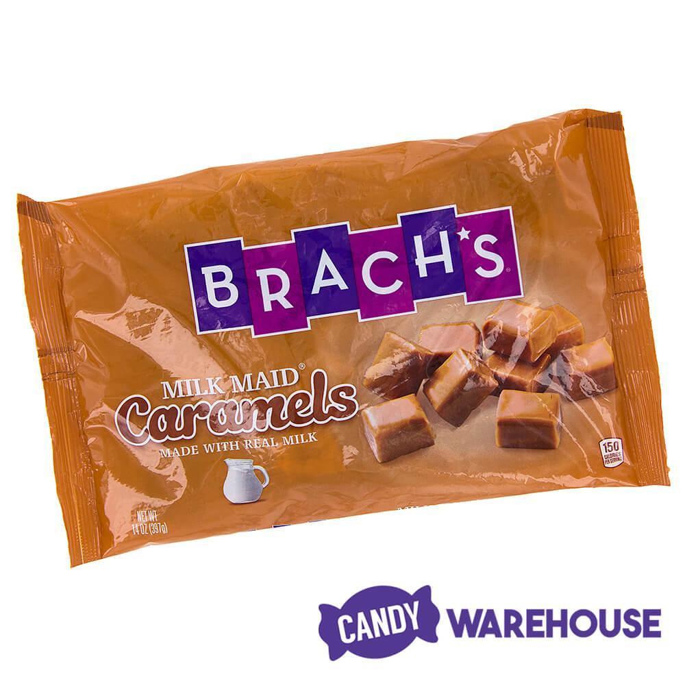 Brach&#39;s Milk Maid Caramels: 40-Piece Bag - Candy Warehouse