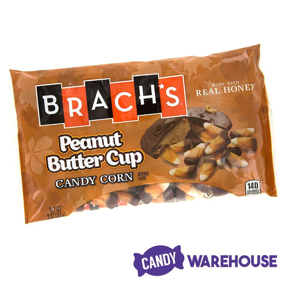 Brach's Peanut Butter Cups Candy Corn: 15-Ounce Bag - Candy Warehouse