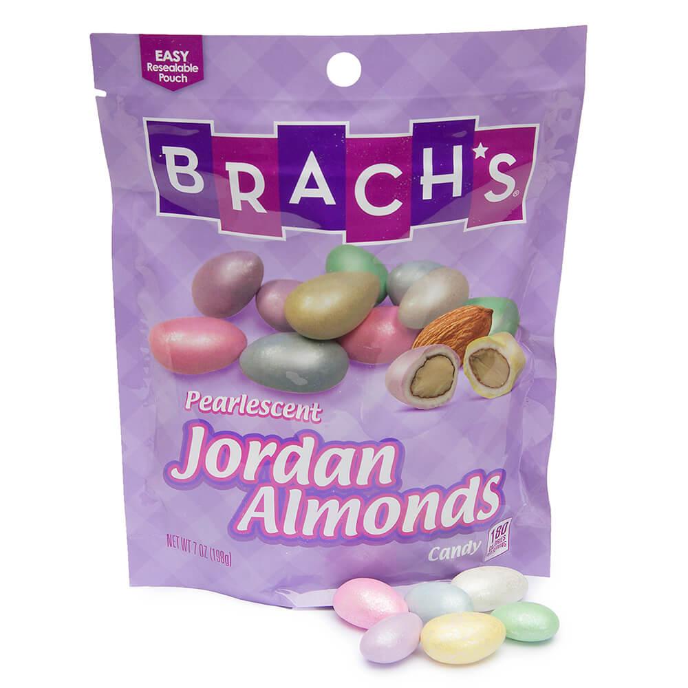 Brach&#39;s Pearl Jordan Almonds Candy: 6-Ounce Bag - Candy Warehouse