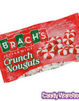 Brach's Peppermint Christmas Crunch Nougats: 11-Ounce Bag - Candy Warehouse