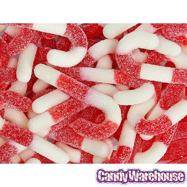 Brach&#39;s Peppermint Creme Jelly Candy Canes: 40-Piece Bag - Candy Warehouse