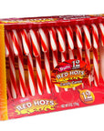 Brach's Red Hots Candy Canes: 12-Piece Box - Candy Warehouse