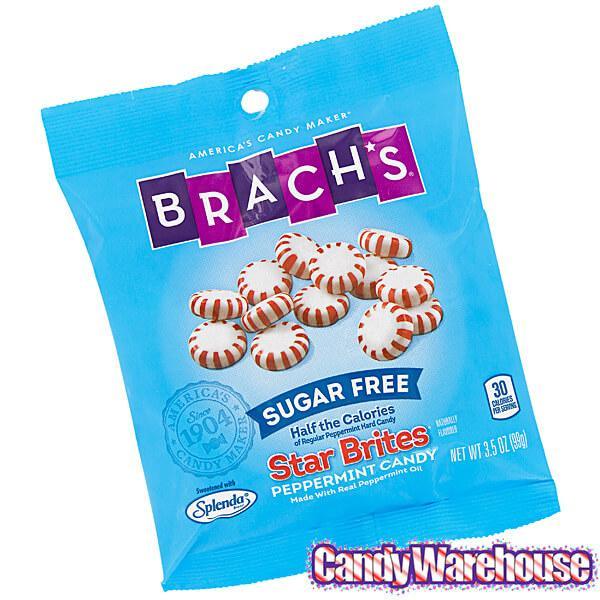  Brach's Sugar Free Star Brites Peppermints Hard Candy