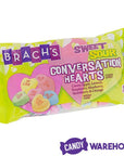 Brach's Sweet & Sour Conversation Hearts: 7-Ounce Bag - Candy Warehouse