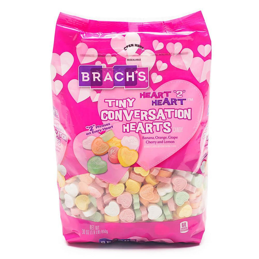 LIMITED TIME Brach's Tiny Conversation Hearts 5 Pack, 3.75 Oz. (1 Per  Order) : : Grocery & Gourmet Food