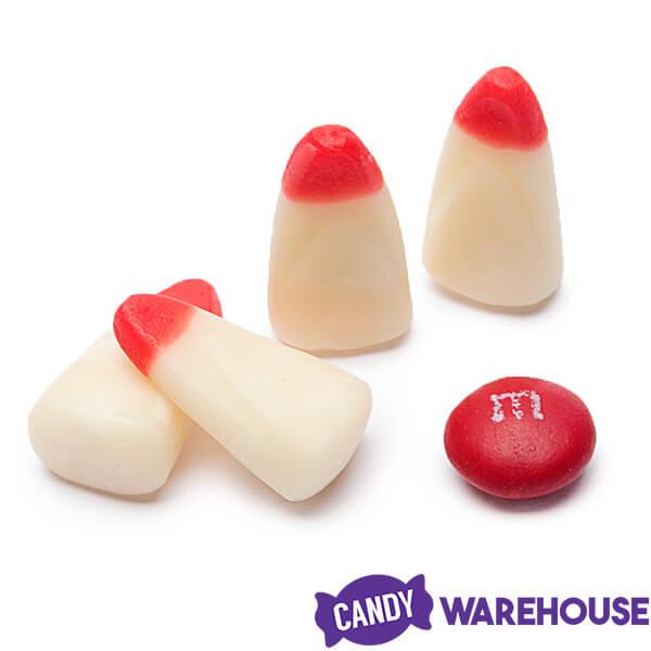 Brach's Vampire Teeth Strawberry Candy Corn: 3LB Box - Candy Warehouse