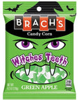 Brach's Witches Teeth Green Apple Candy Corn: 3LB Box