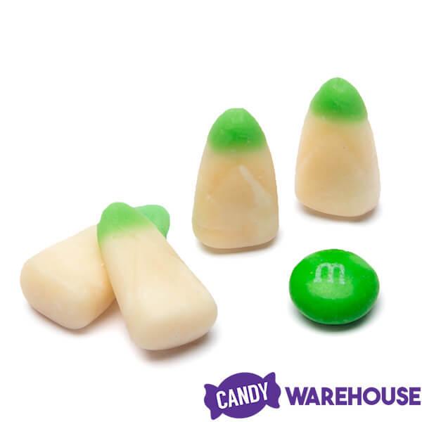 Brach's Witches Teeth Green Apple Candy Corn: 3LB Box - Candy Warehouse