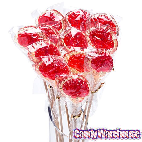 Brain Hard Candy Lollipops: 12-Piece Bag - Candy Warehouse