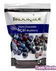 Brookside Dark Chocolate Covered Acai Blueberry Candy: 2LB Bag - Candy Warehouse