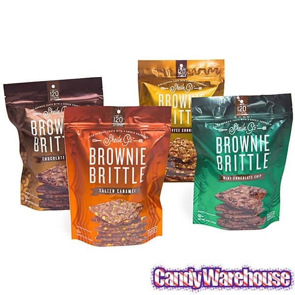 Brownie Brittle - Chocolate Chip: 5-Ounce Bag - Candy Warehouse