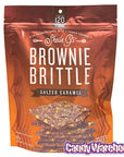 Brownie Brittle - Salted Caramel: 5-Ounce Bag - Candy Warehouse