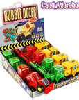 Bubble Dozer Bubblegum Nugget Filled Contruction Trucks: 12-Piece Box - Candy Warehouse