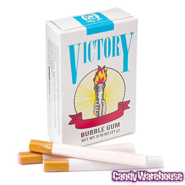 Bubble Gum Candy Cigarettes Packs: 24-Piece Box - Candy Warehouse