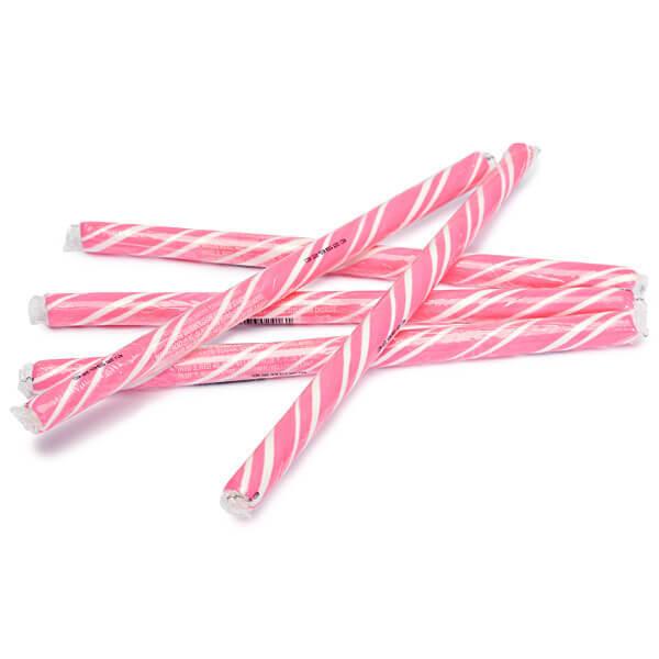 Bubblegum Hard Candy Sticks: 100-Piece Box - Candy Warehouse