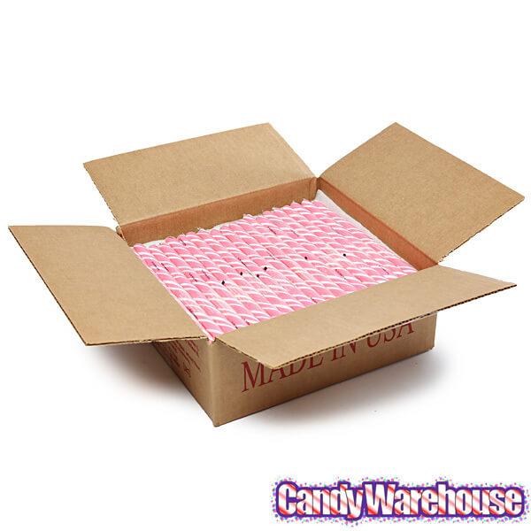 Bubblegum Hard Candy Sticks: 100-Piece Box - Candy Warehouse