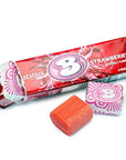 Bubblicious Bubble Gum Packs - Strawberry: 18-Piece Box - Candy Warehouse