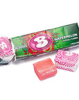 Bubblicious Bubble Gum Packs - Watermelon: 18-Piece Box - Candy Warehouse