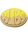 Bubs Godis Banana Toffee Sour Ovals: 12-Piece Case