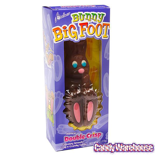 Bunny Big Foot 6-Ounce Hollow Milk Chocolate Easter Bunny - Candy Warehouse