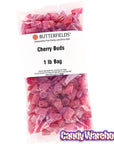 Butterfields Buds Hard Candy - Cherry: 1LB Bag