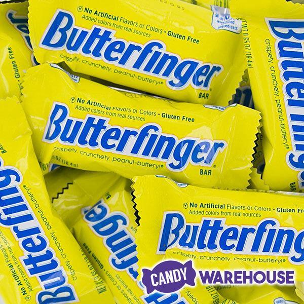 Butterfinger Fun Size Candy Bars: 15-Piece Bag - Candy Warehouse