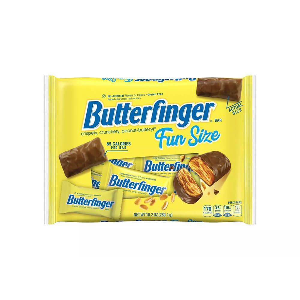 Butterfinger Fun Size Candy Bars: 15-Piece Bag - Candy Warehouse