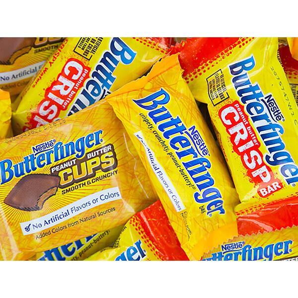 Butterfinger Fun Size Candy Bars Assortment: 35.9-Ounce Bag - Candy Warehouse