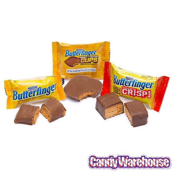 Butterfinger Fun Size Candy Bars Assortment: 35.9-Ounce Bag - Candy Warehouse